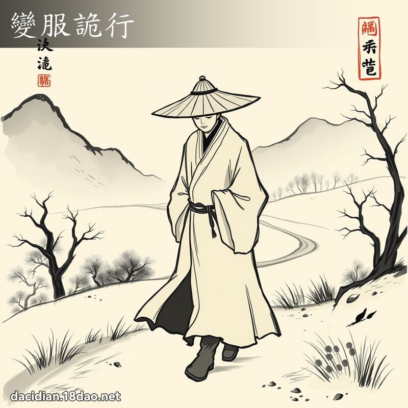 变服诡行 配图
