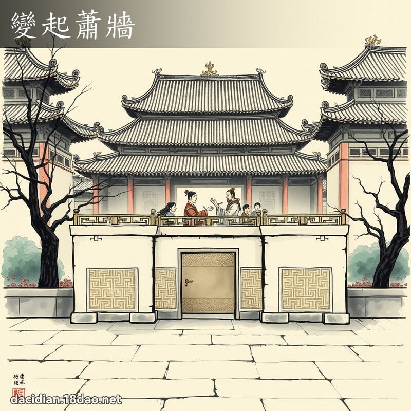 变起萧墙 配图