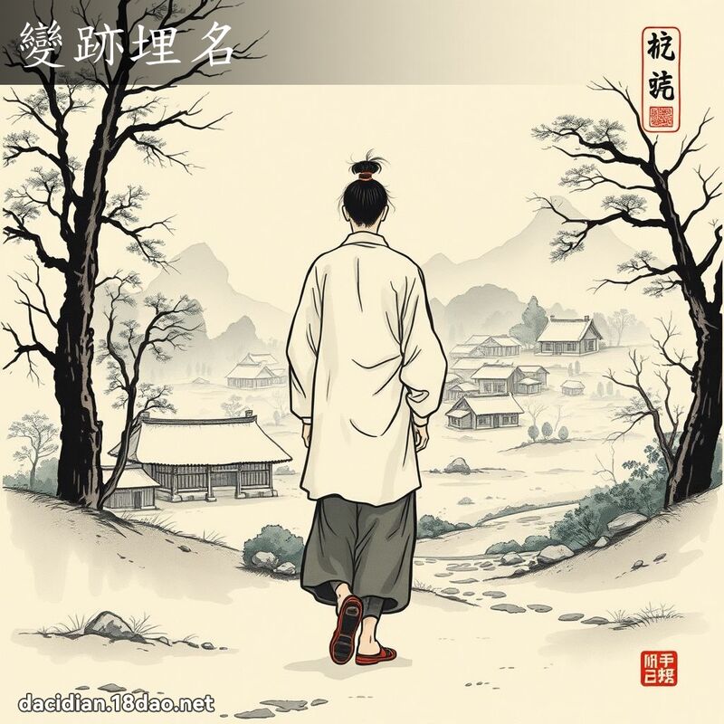 变跡埋名 配图