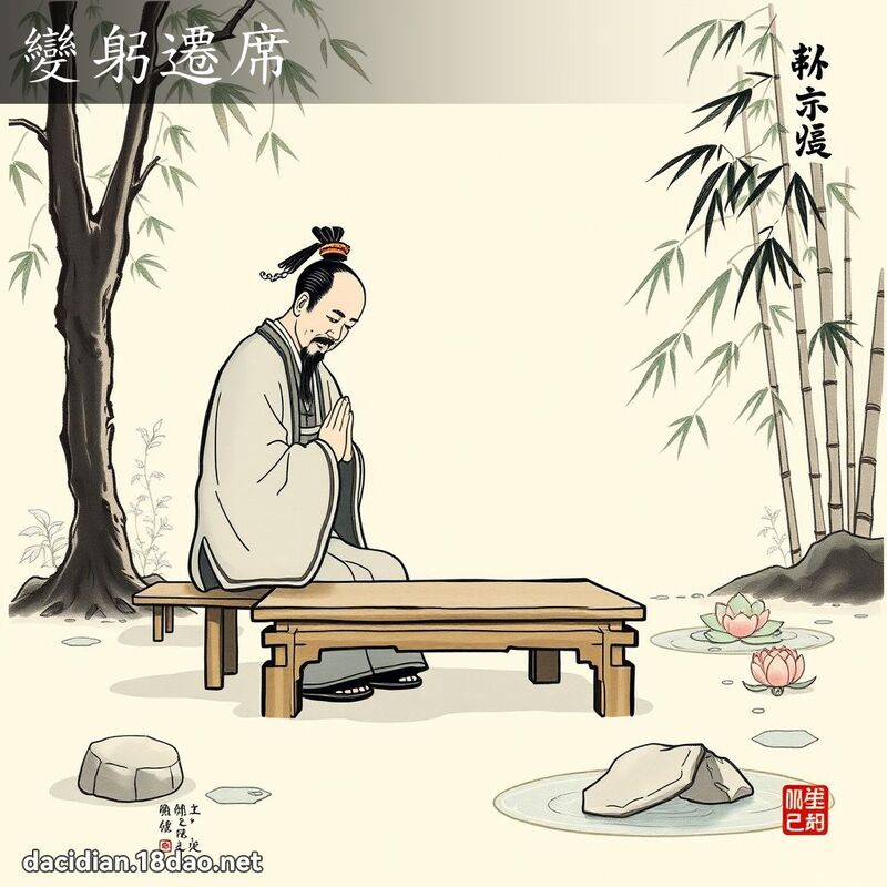 变躬迁席 配图
