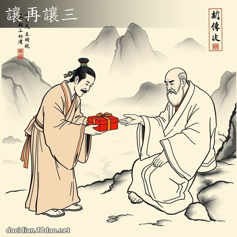 让再让三 配图