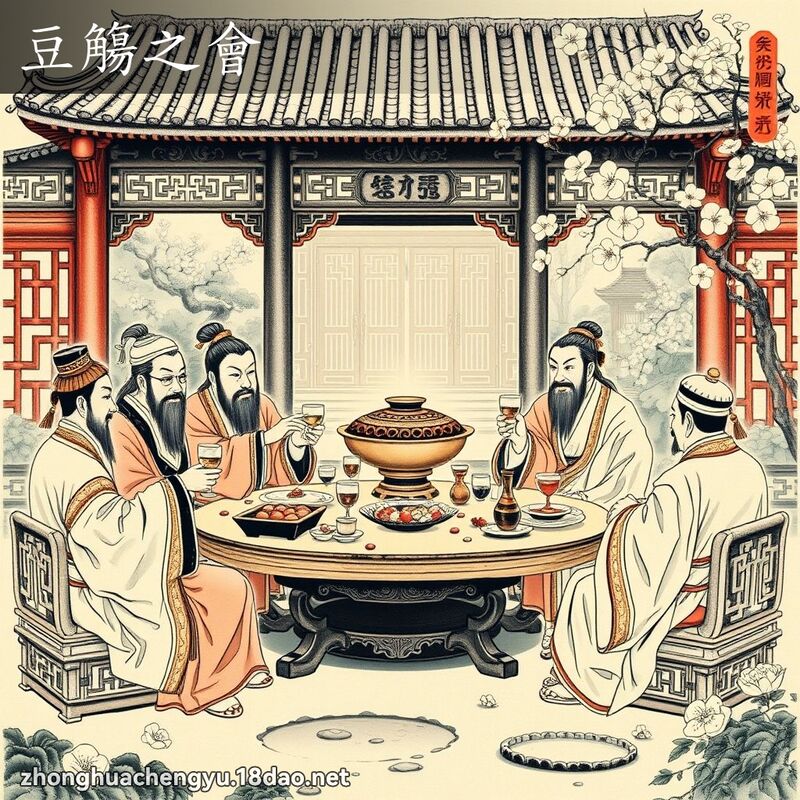 豆觴之會 - 中華成語配圖