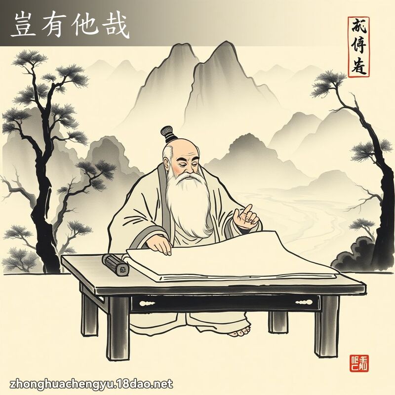 豈有他哉 - 中華成語配圖