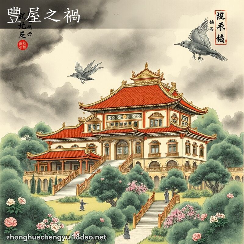 豐屋之禍 - 中華成語配圖