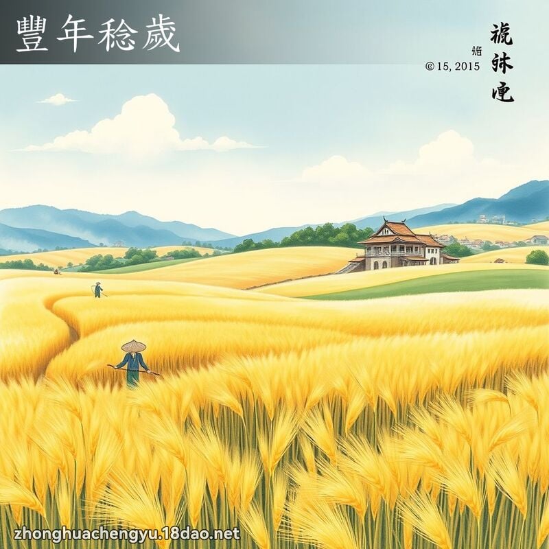 豐年稔歲 - 中華成語配圖