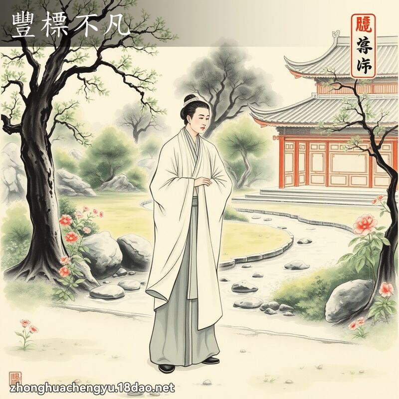 豐標不凡 - 中華成語配圖