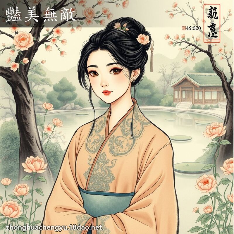 艳美无敌 - 中华成语配图
