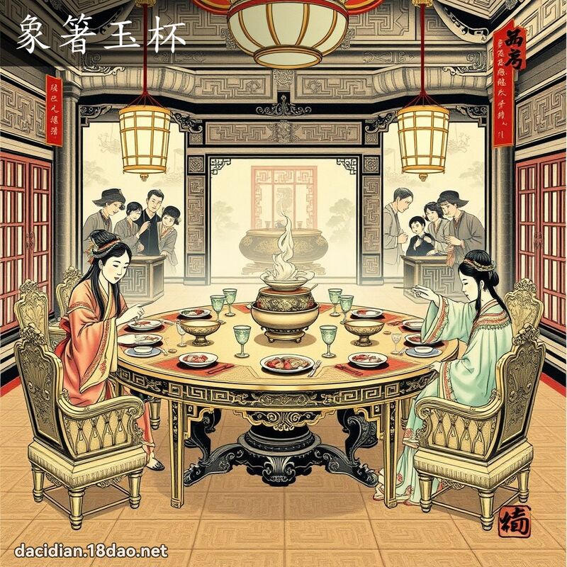 象箸玉杯 配图