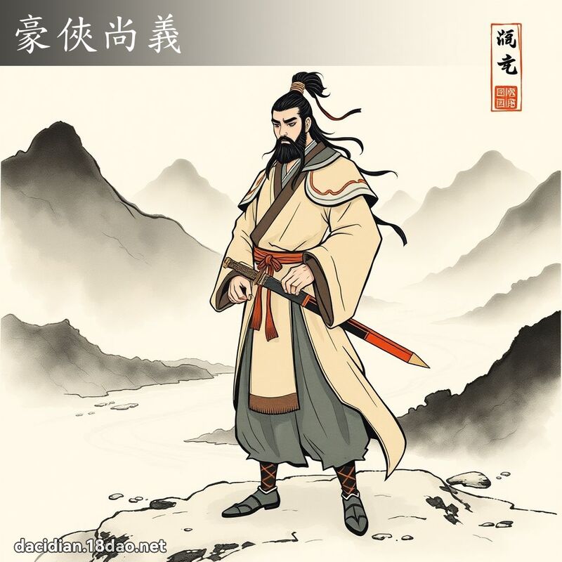 豪侠尚义 配图