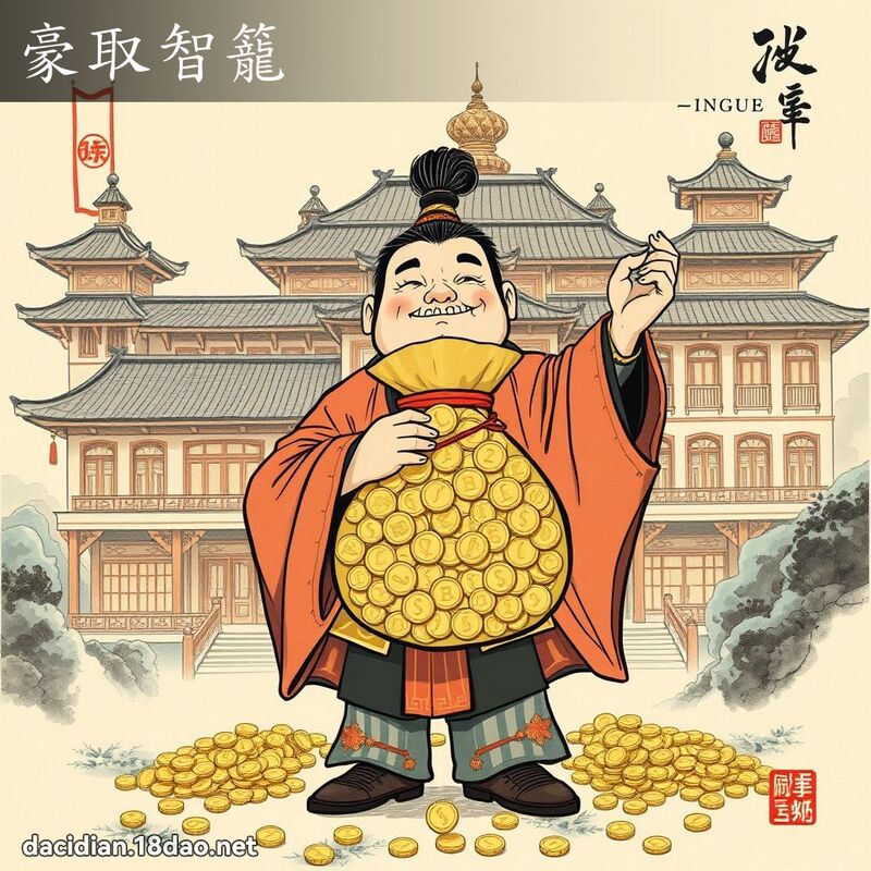 豪取智笼 配图