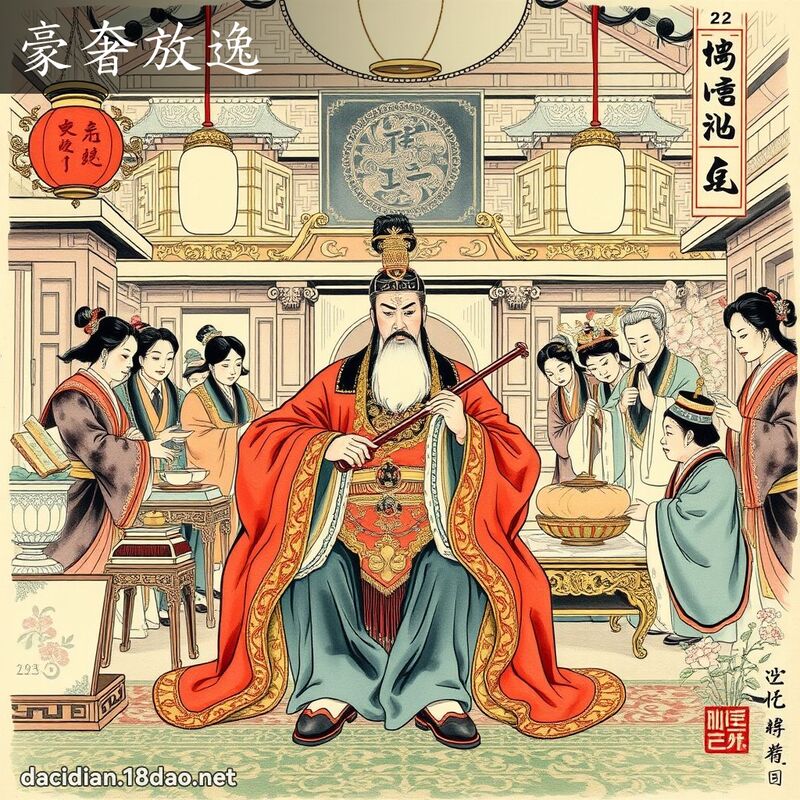 豪奢放逸 配图