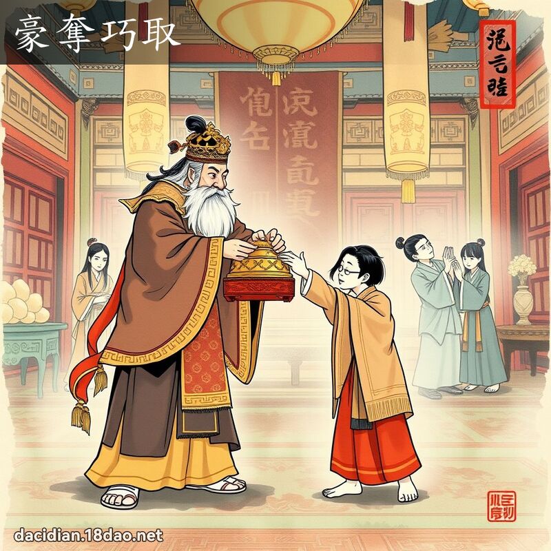 豪夺巧取 配图