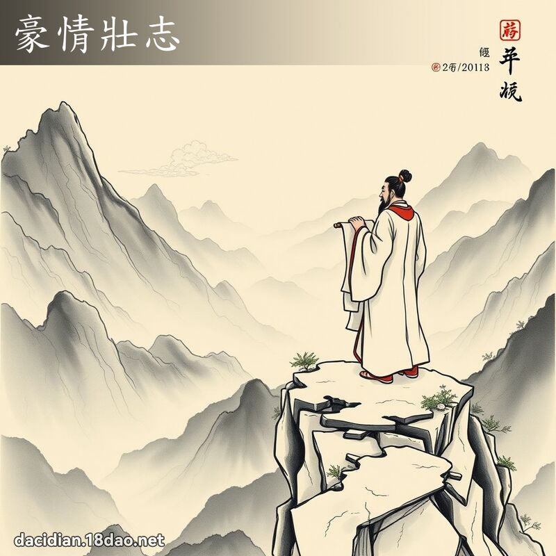 豪情壮志 配图