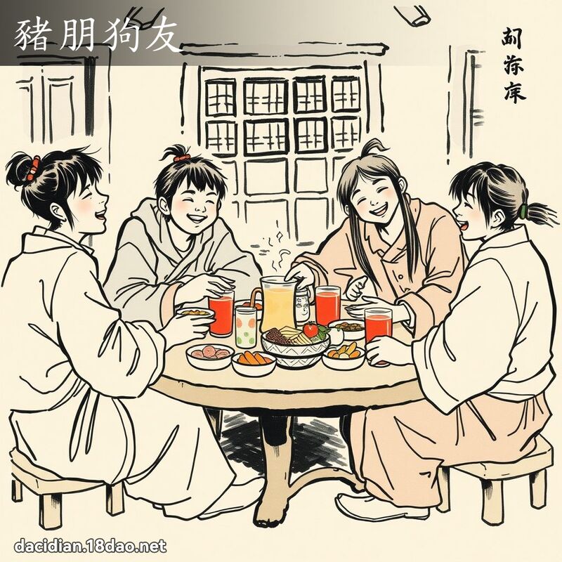 猪朋狗友 配图
