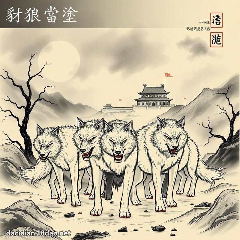 豺狼当涂 配图