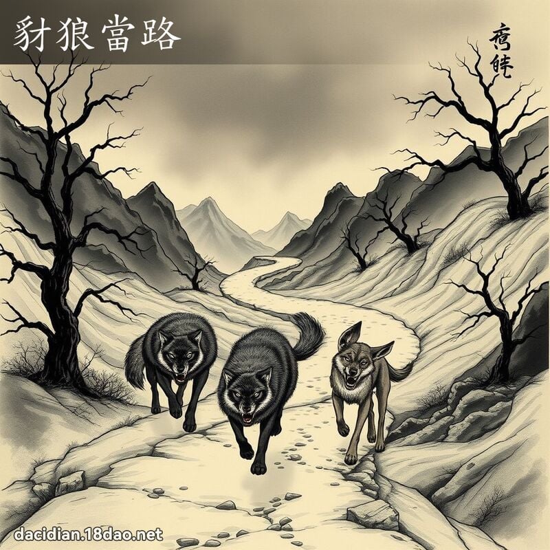 豺狼当路 配图