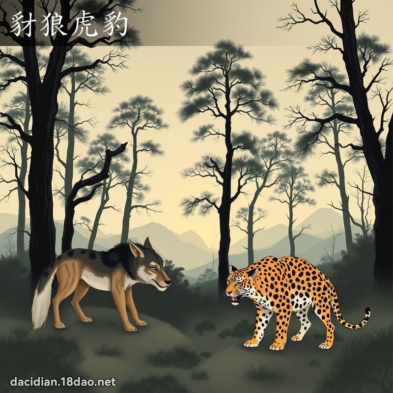 豺狼虎豹 配图