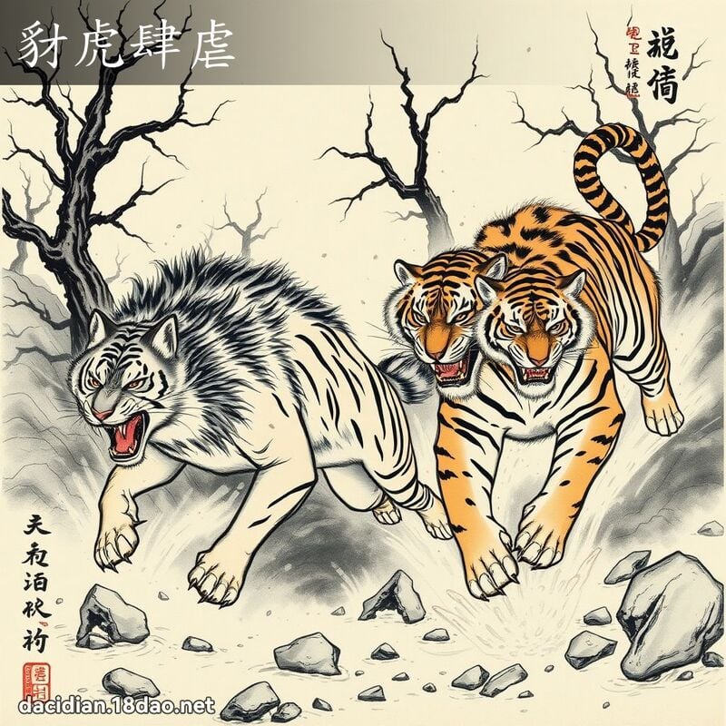 豺虎肆虐 配图