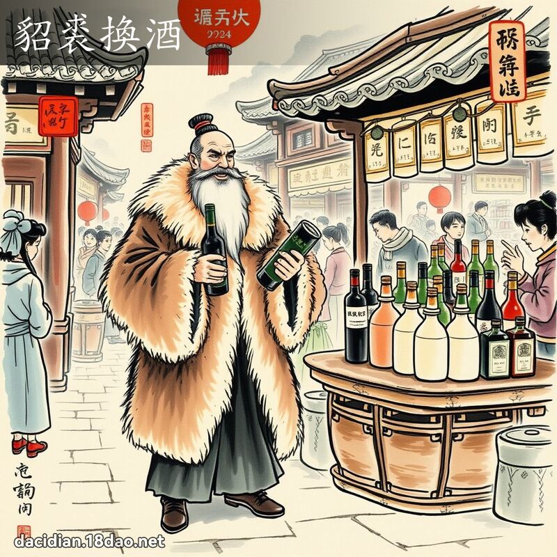 貂裘换酒 配图