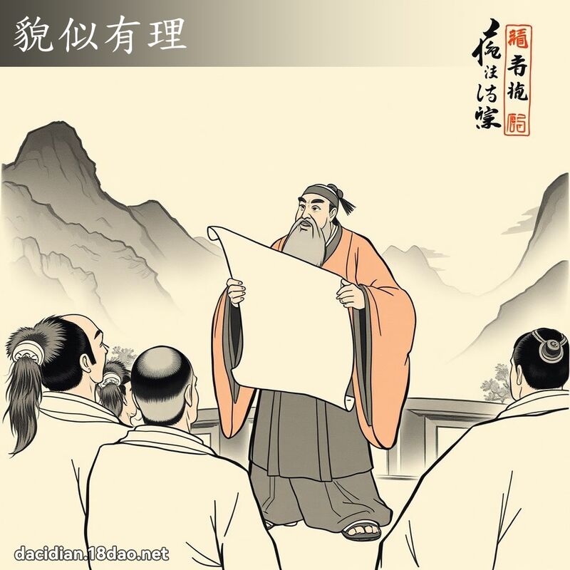 貌似有理 配图