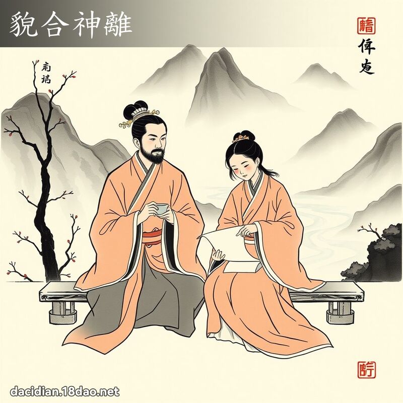 貌合神离 配图