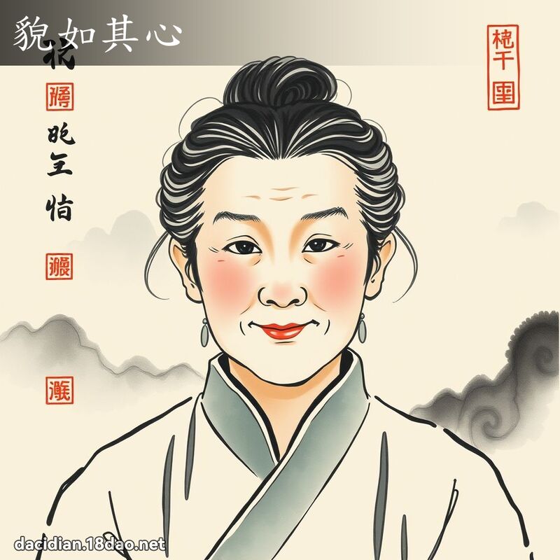 貌如其心 配图