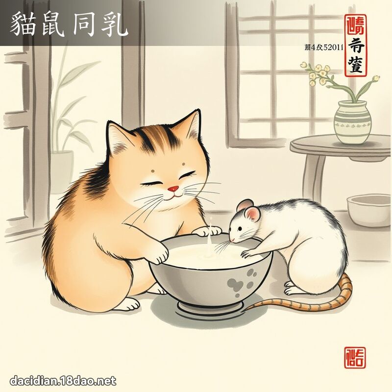 猫鼠同乳 配图