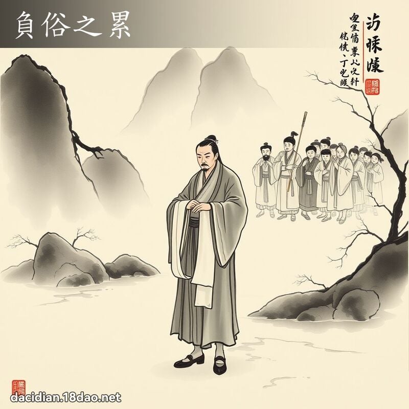 负俗之累 配图