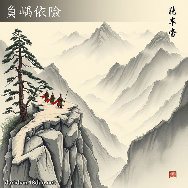 负嵎依险 配图