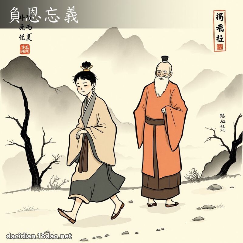 负恩忘义 配图