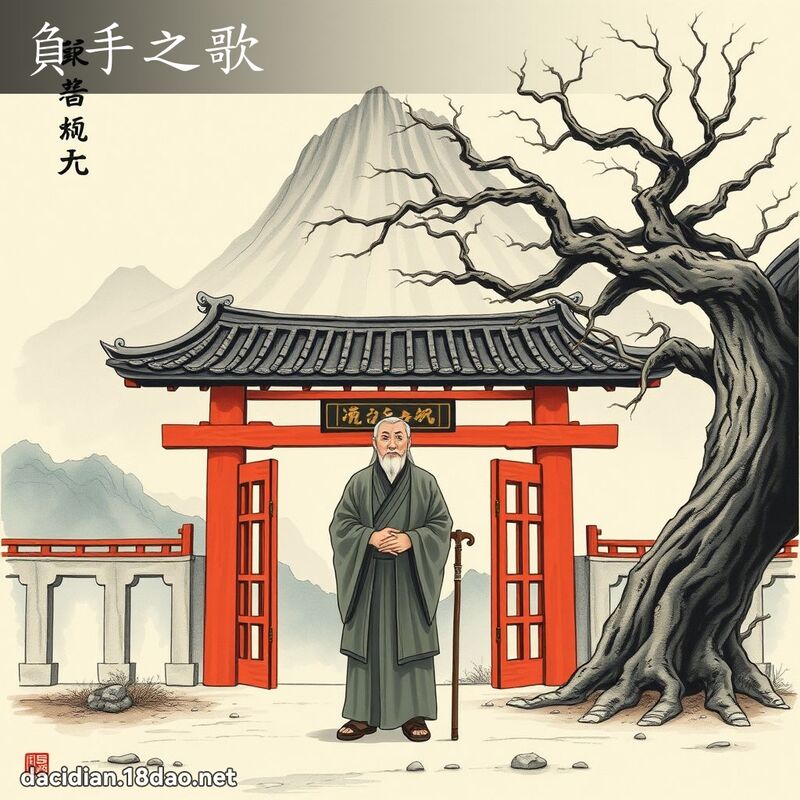负手之歌 配图