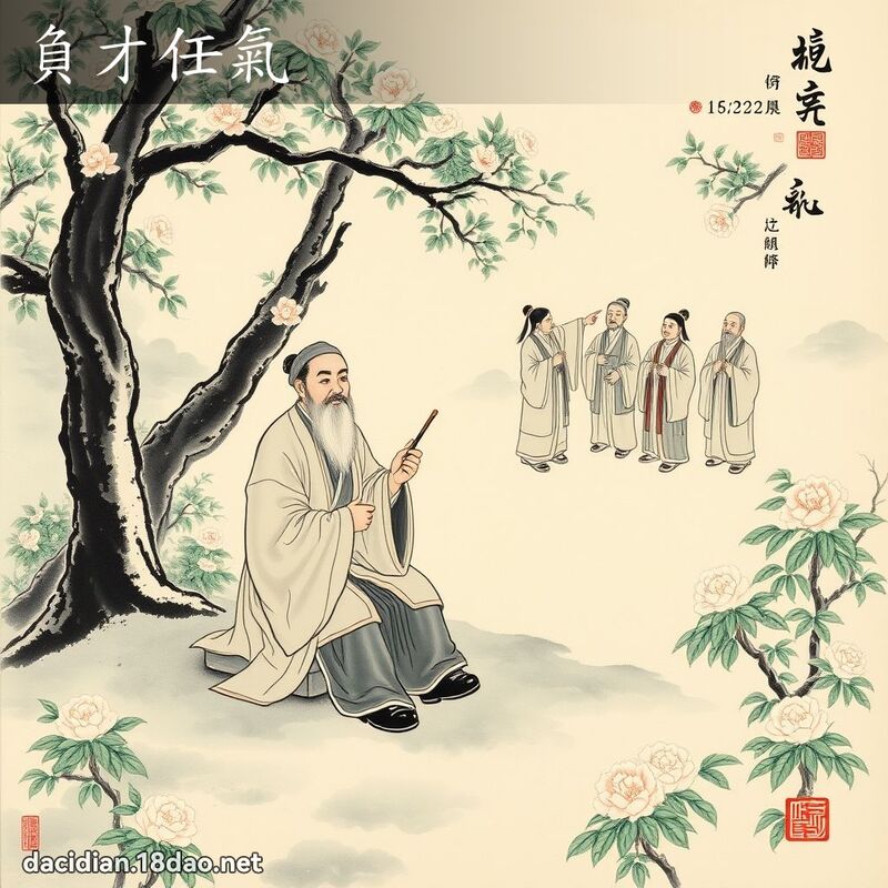 负才任气 配图