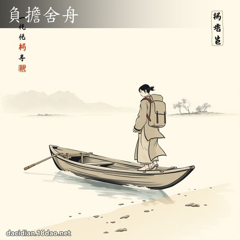 负担舍舟 配图