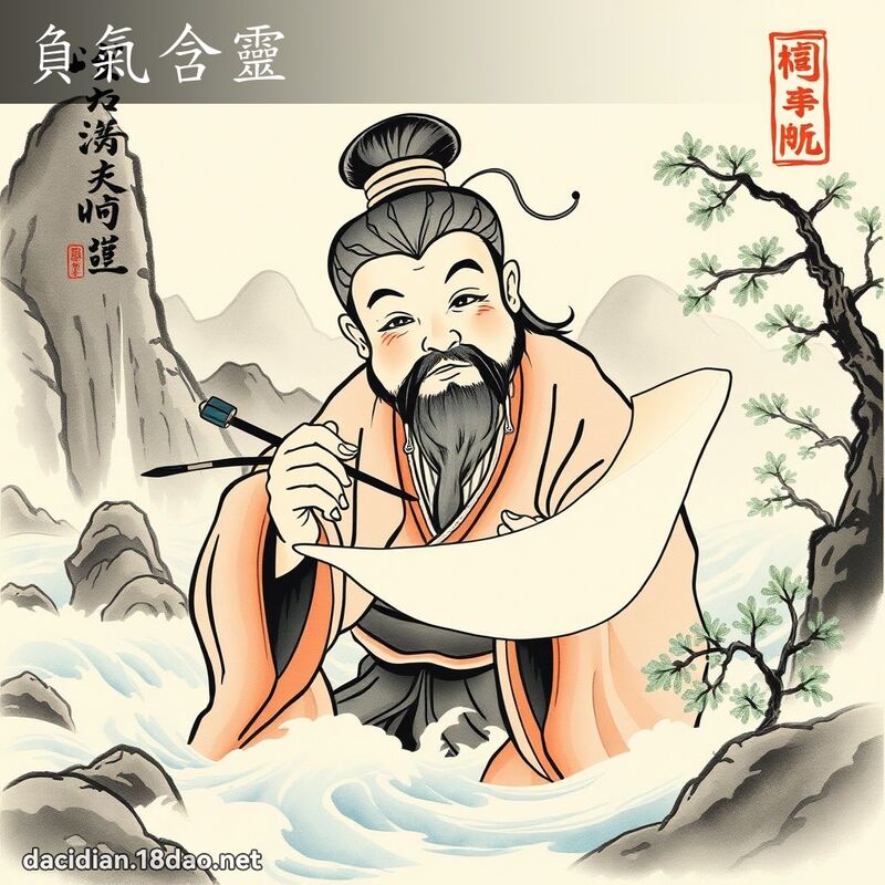 负气含灵 配图