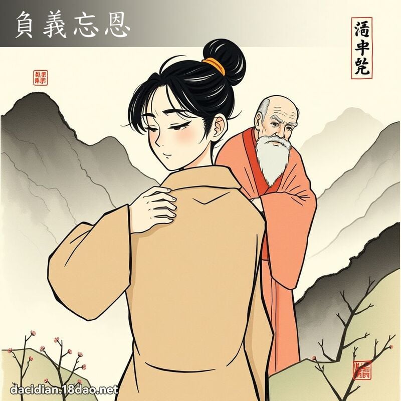 负义忘恩 配图