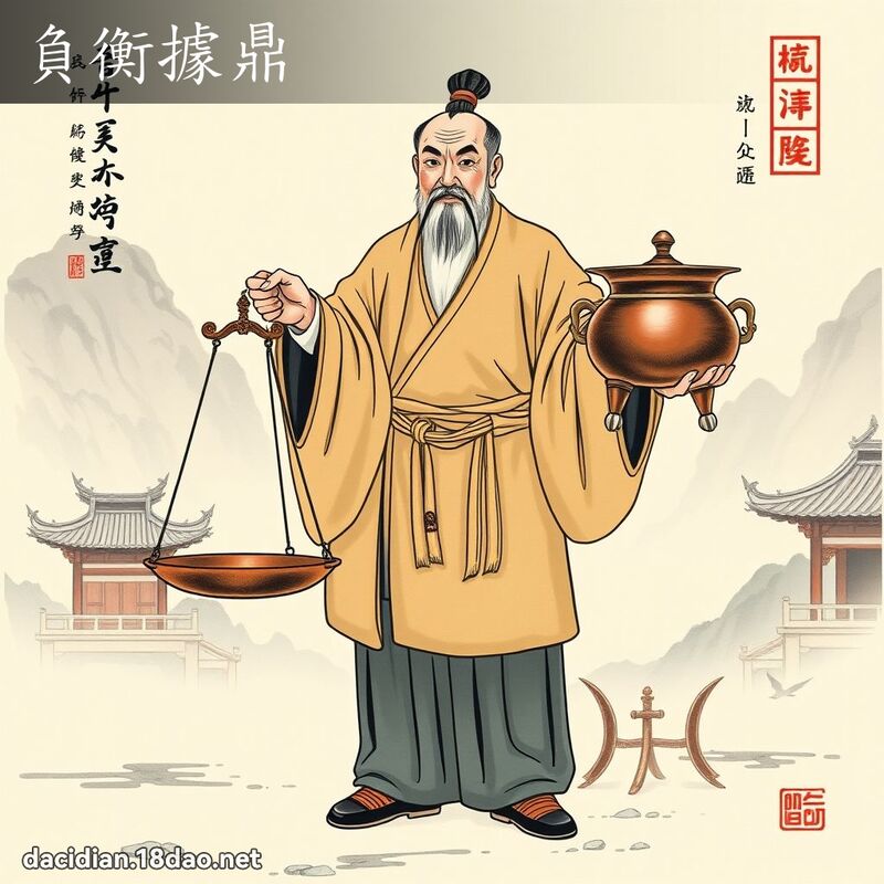 负衡据鼎 配图