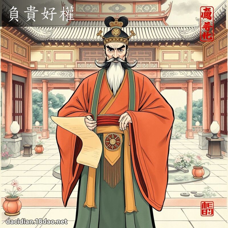 负贵好权 配图
