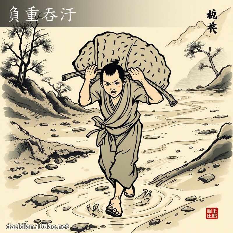 负重吞汙 配图