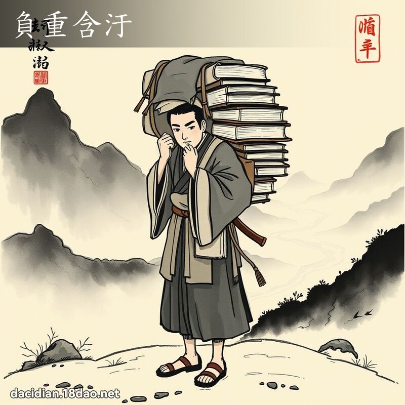 负重含汙 配图