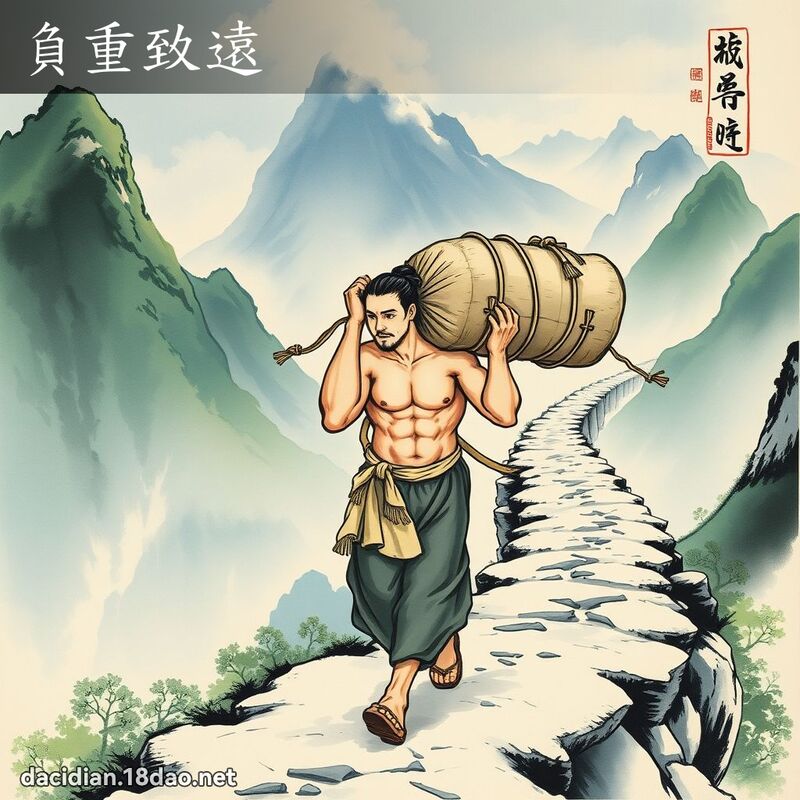 负重致远 配图