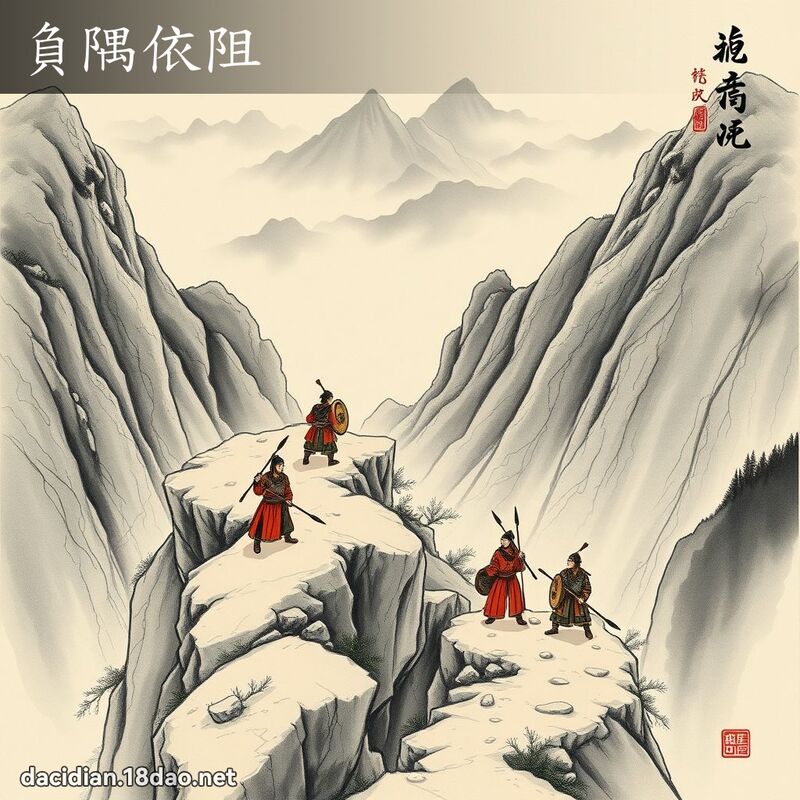 负隅依阻 配图