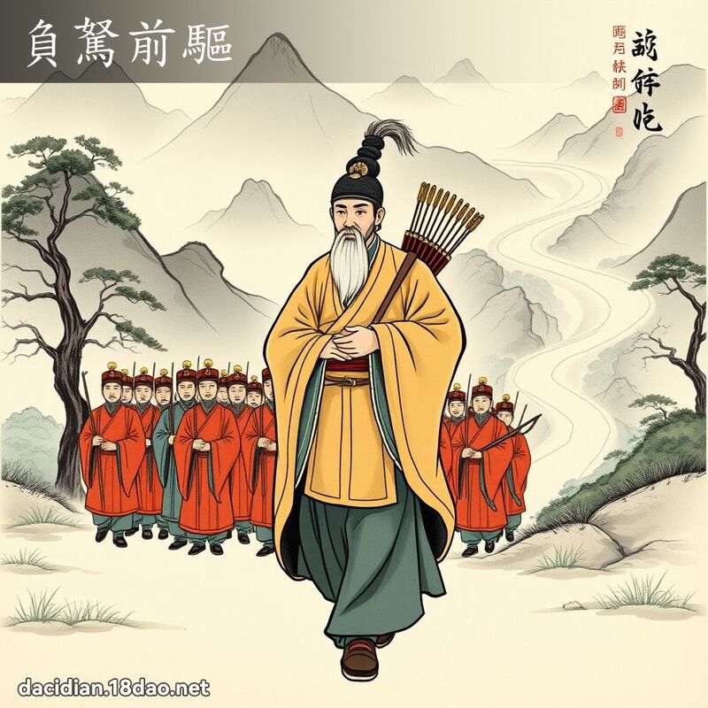 负駑前驱 配图