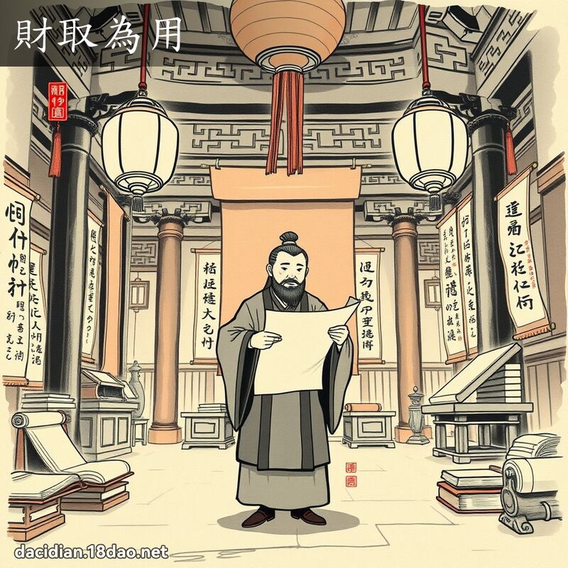 财取为用 配图