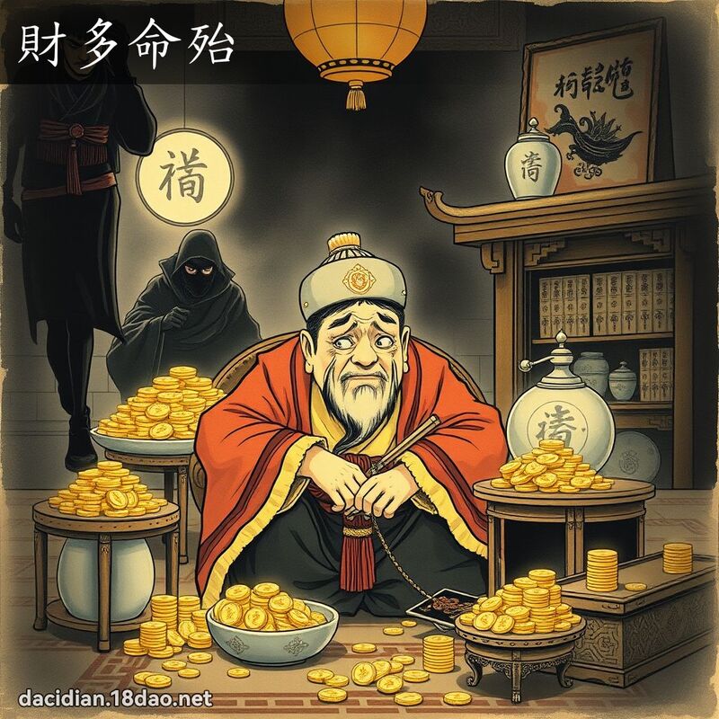 财多命殆 配图