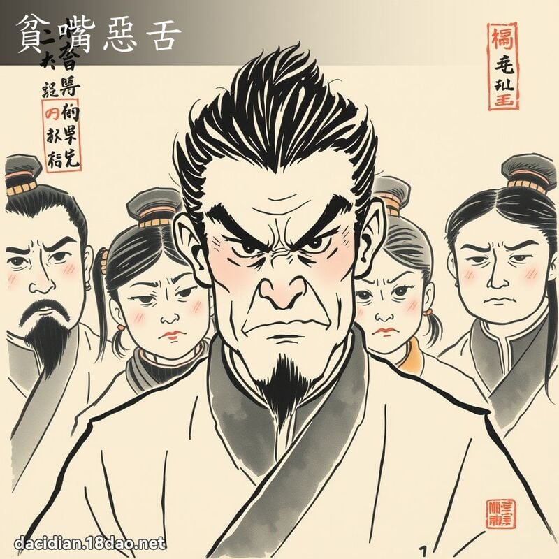 贫嘴恶舌 配图
