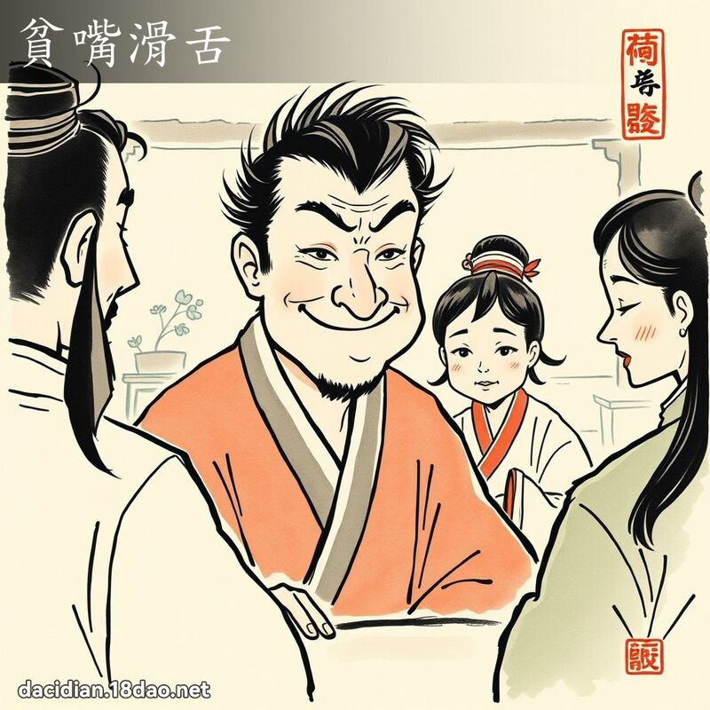 贫嘴滑舌 配图