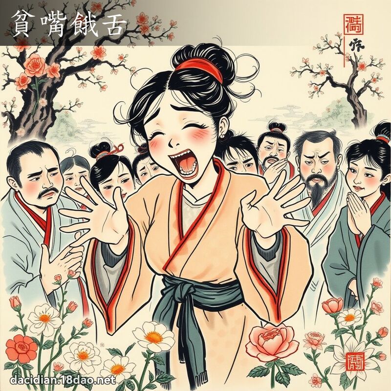 贫嘴饿舌 配图