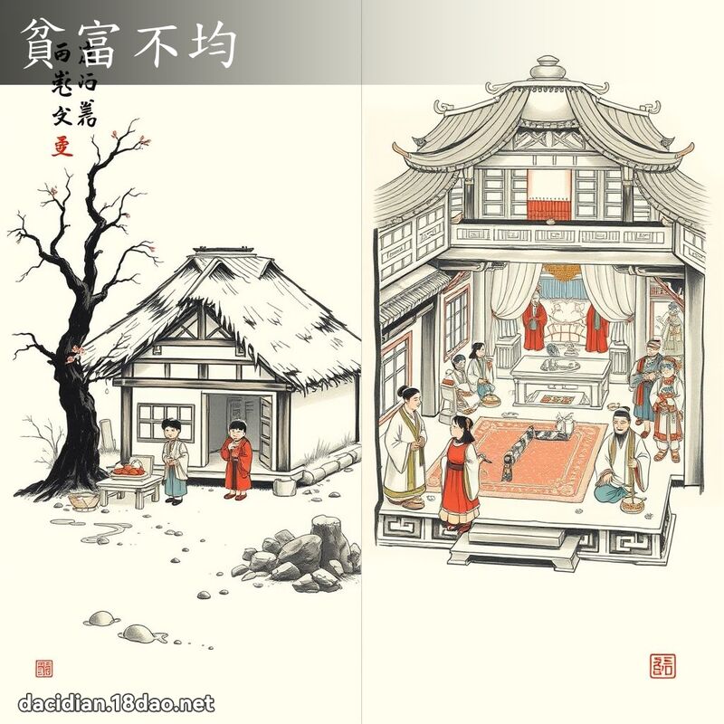 贫富不均 配图