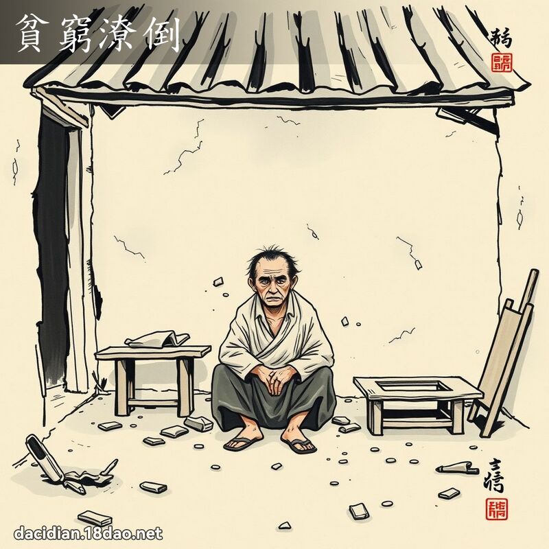 贫穷潦倒 配图
