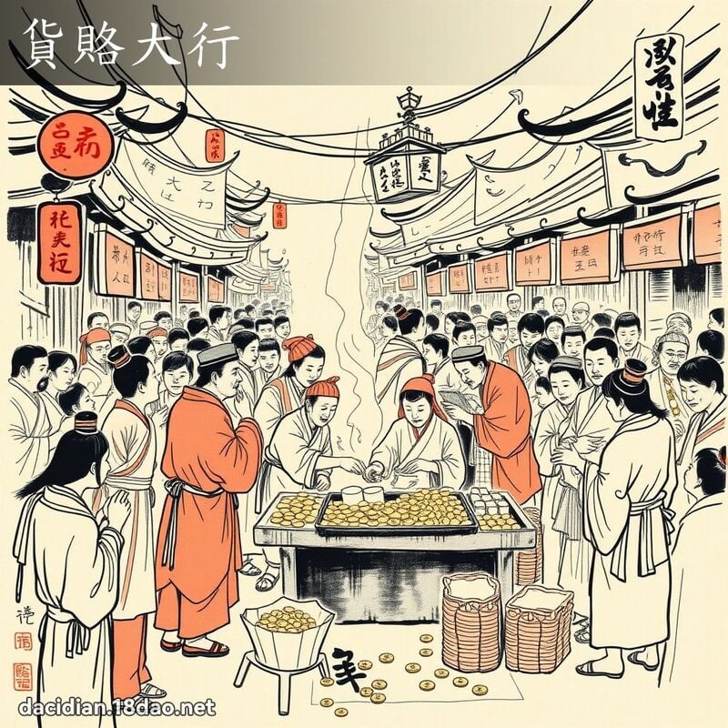 货赂大行 配图
